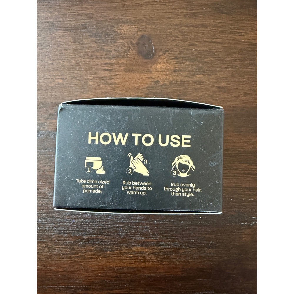 Based Bodyworks Pomade Medium Hold Medium Shine Santal 3oz Hair Clay Wax - Picture 4 of 7